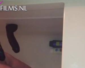 Je anus anal neuken met zuignap dildos